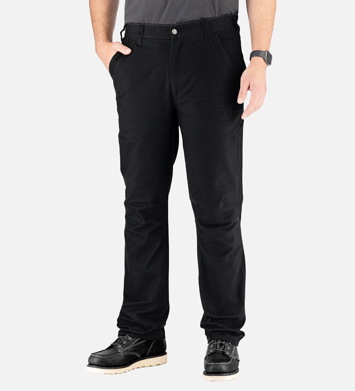 Thorogood Men's Durable Water-Repellent Stretch Canvas Work Pants