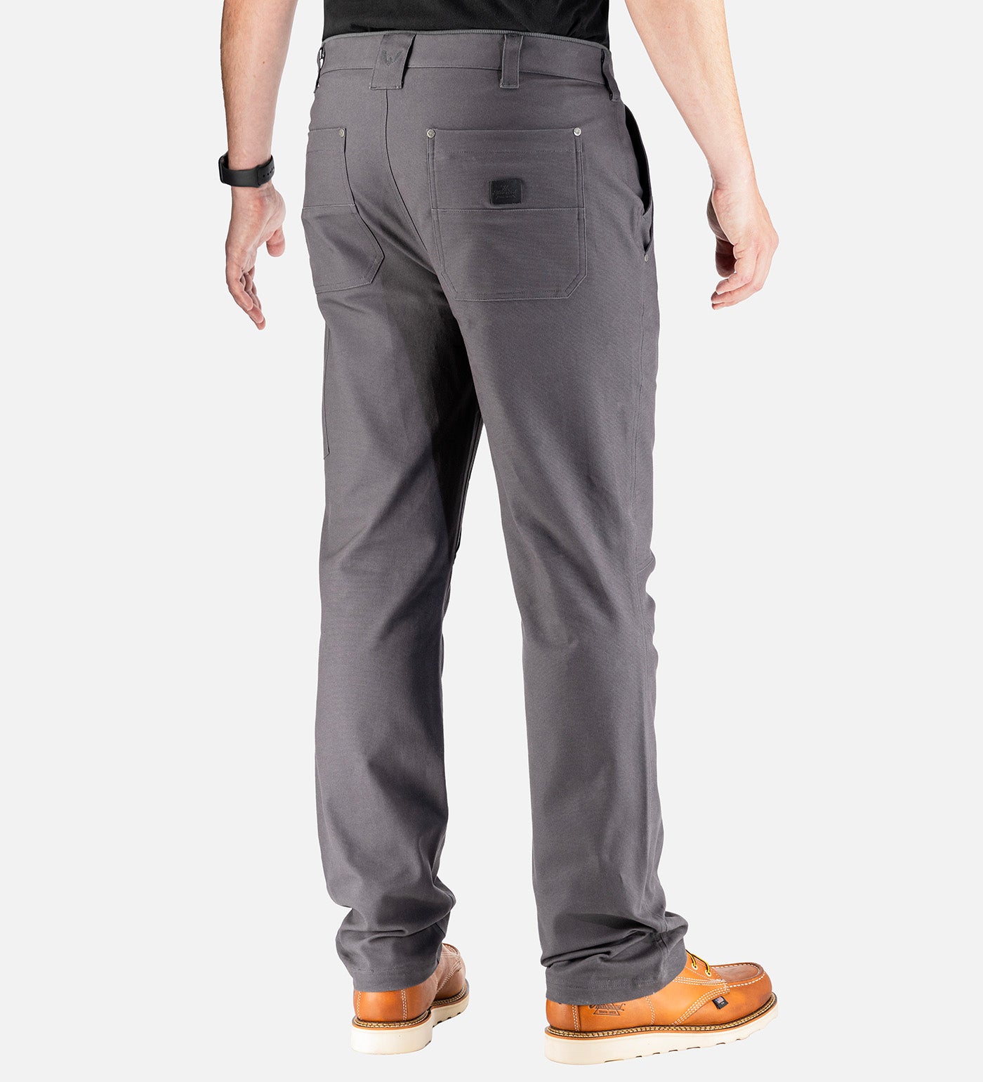 Thorogood Men's Durable Water-Repellent Stretch Canvas Work Pants