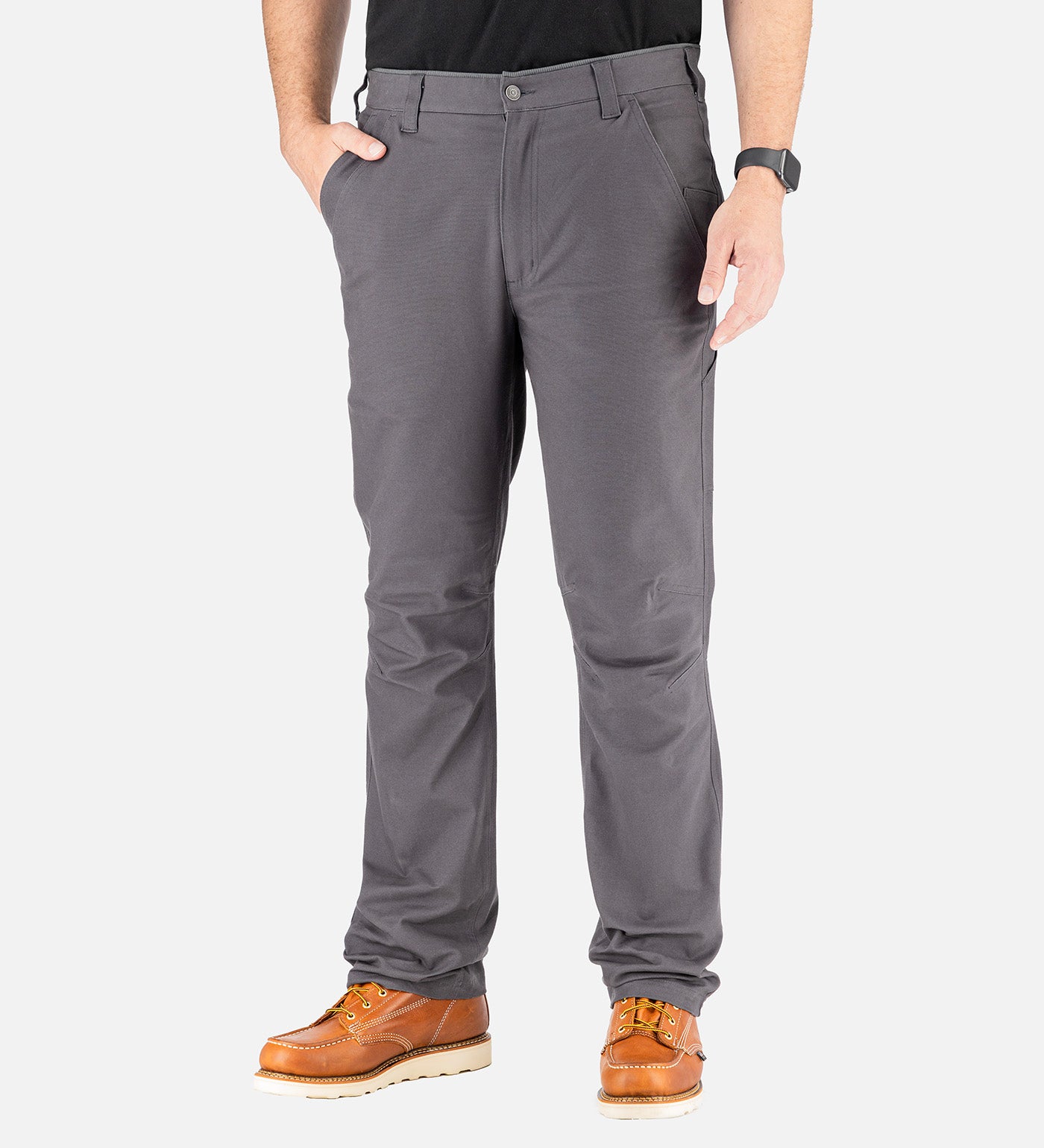 Thorogood Men's Durable Water-Repellent Stretch Canvas Work Pants