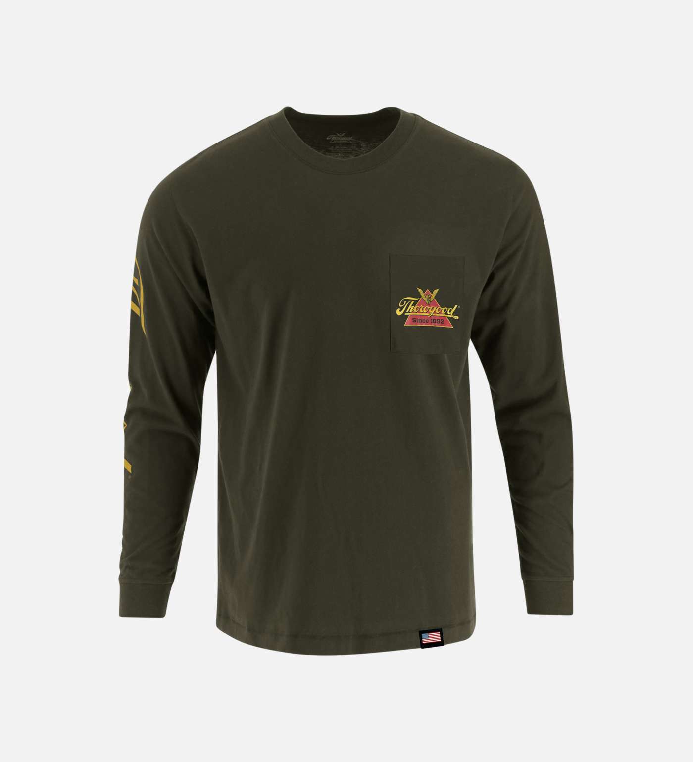 Thorogood Long Sleeve Pocket Tee USA Made