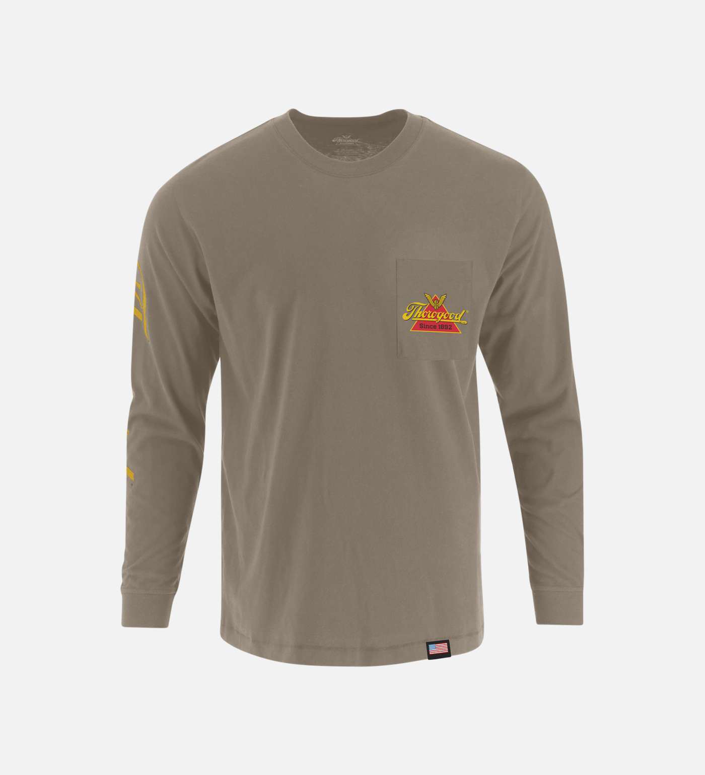 Thorogood Long Sleeve Pocket Tee USA Made