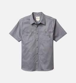 Thorogood Men's Water Repellent Heavyweight Utility Short Sleeve Shop Shirt USA Made