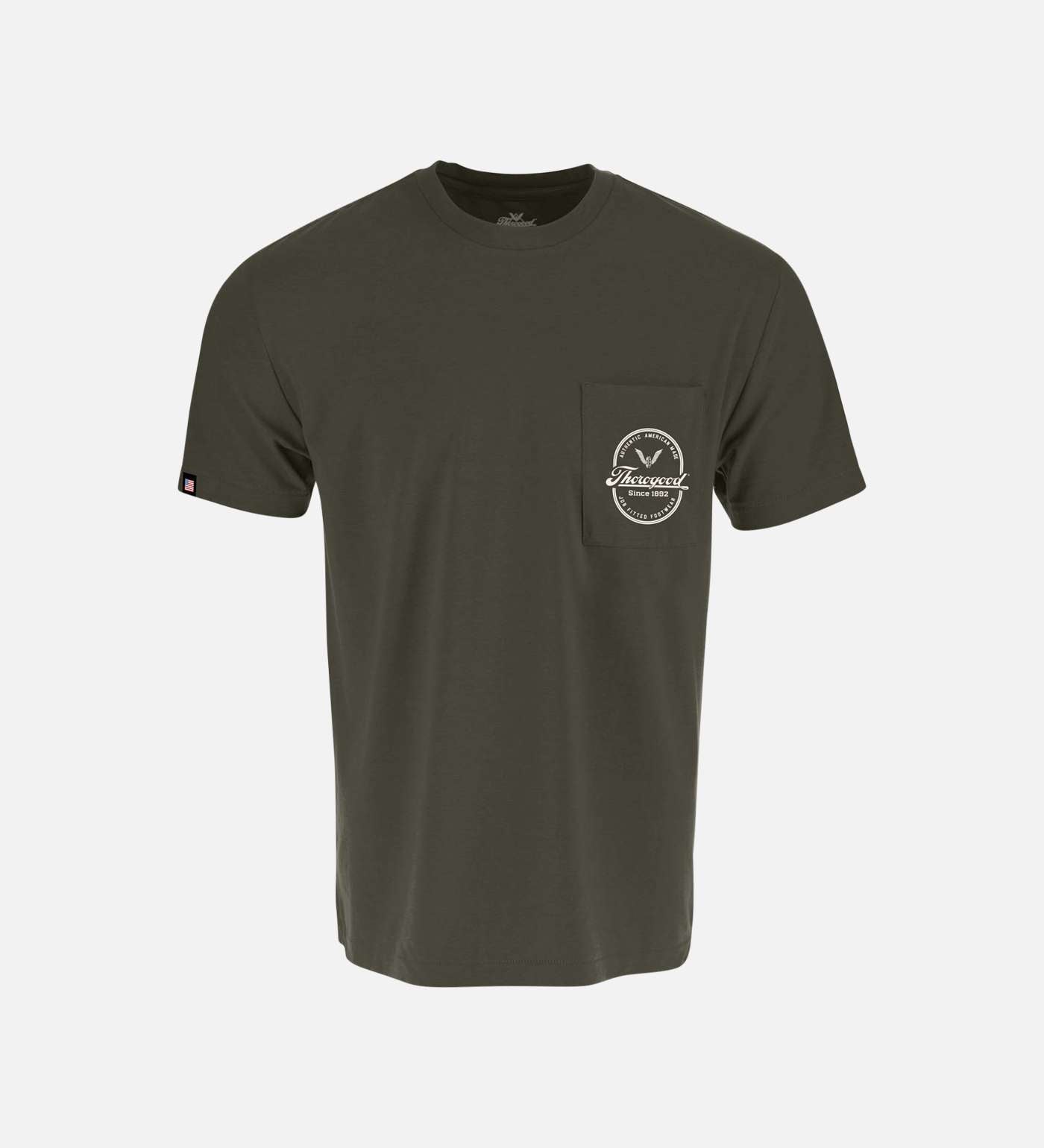 Thorogood American Made Short Sleeve Pocket T-Shirt USA Made